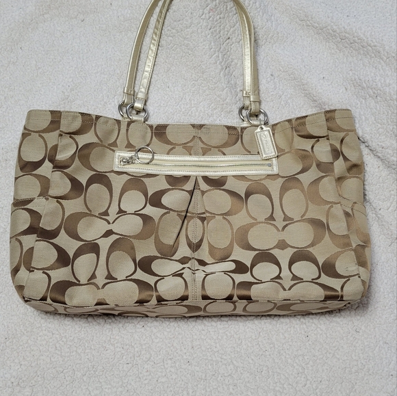 Coach Large Canvas Tote - Picture 2 of 10